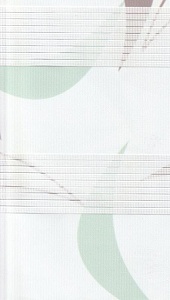 Рулонные шторы день-ночь для проема Ченто, зелено-коричневый 512 купить в Серпухове с доставкой